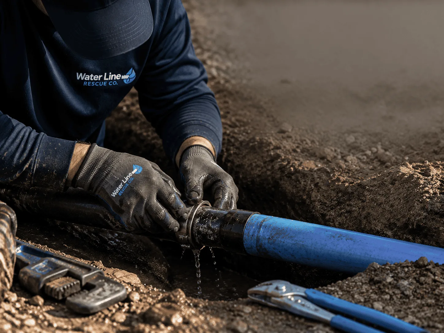 Why choose Water Line Repair in Waldo, KS
